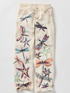 Free People We The Free Tennessee Low-Rise Illusions Jeans NWT Size 25